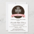 Search for formal baby girl shower invitations Vintage