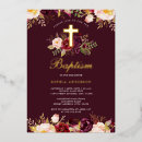 Search for pretty christening invitations Floral