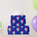 Search for santa unicorn wrapping paper For kids