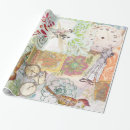 Search for vintage clock wrapping paper Whimsical