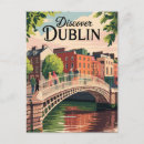 Search for dublin postcards Retro vintage travel