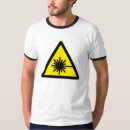Search for laser beam tshirts Danger