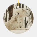 Search for arctic wolf christmas tree decorations Wolves