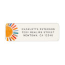 Search for boy or girl return address labels Typography