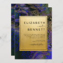 Search for purple black and gold invitations Marble