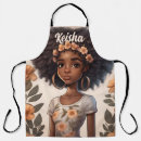 Search for black princess aprons For kids