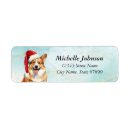 Search for welsh corgi return address labels Puppy