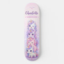 Search for cute unicorn skateboards Pink