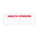 Search for medical return address labels Health