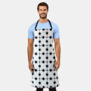 Search for black polka dot aprons Circle