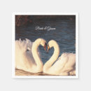 Search for white swans napkins Party