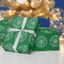 Search for do not open wrapping paper Festive