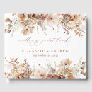 Search for rustic wedding guest books Fall