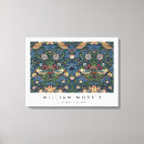 Search for william morris canvas prints Strawberry thief