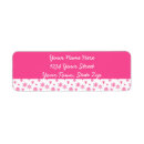 Search for snow flake return address labels Xmas