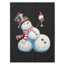 Search for funny christmas tablecloths Santa