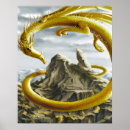 Search for golden dragon art Fantasy