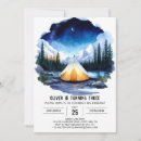 Search for campfire birthday invitations Forest