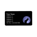 Search for mystical return address labels Blue