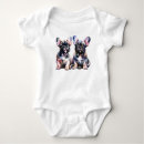 Search for french bulldog baby clothes Watercolor