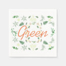 Search for pale green napkins Party