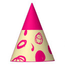 Search for plain paper party hats Pink
