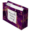 Search for purple and gold gift bags Modern