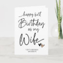Search for to my husband birthday cards For her