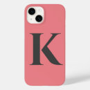 Search for monogram monogrammed initial letter iphone cases Trendy