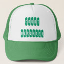Search for white letter hats Green