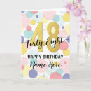Search for 48th birthday cards For her