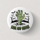 Search for zombies badges Cartoon