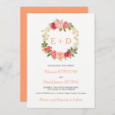 Search for monogram wreath wedding invitations Flowers