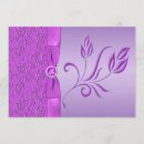 Search for jewel wedding invitations Lavender
