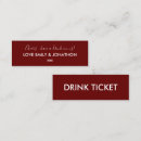 Search for drink tickets Cheers