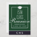 Search for college class reunion postcards Black