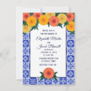 Search for mexican tile wedding invitations Floral