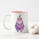 Search for purple hippo mugs Cute