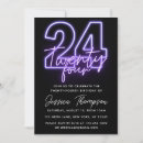 Search for 24th birthday invitations Twenty four