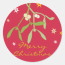 Search for mistletoes stickers Stylish