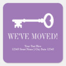 Search for key stickers Change of address
