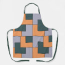 Search for purple square aprons Geometric