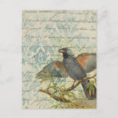 Search for vintage bird postcards Flowers