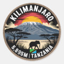 Search for kilimanjaro stickers Hiking