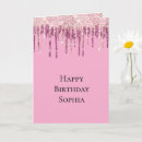 Search for pink icing cards Girl