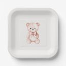 Search for teddy bear paper plates Watercolor