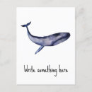 Search for whale postcards Blue