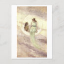 Search for vintage witches postcards Moon
