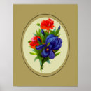 Search for blue iris art Green