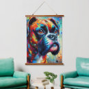 Search for boxer dog art Colourful